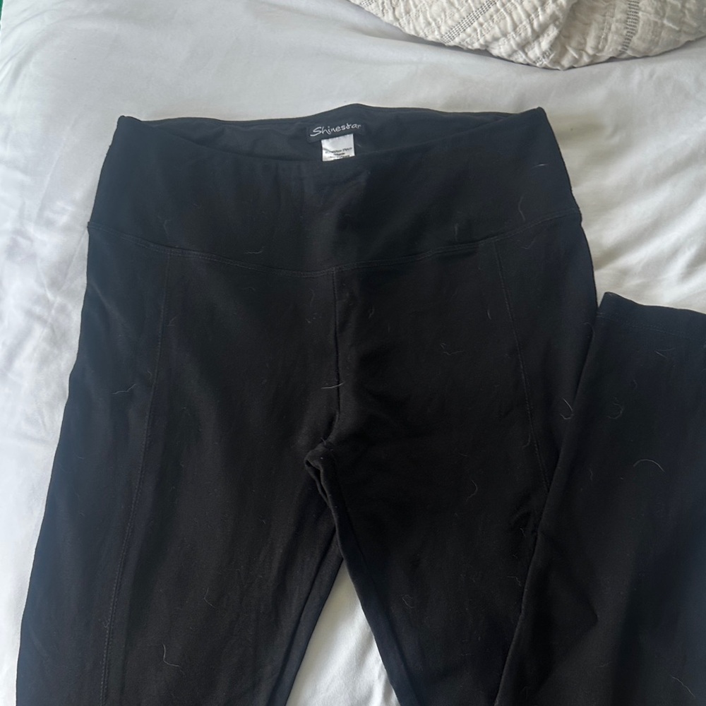 Shinestar Black' Leggings — Stretchy Workout Bottoms